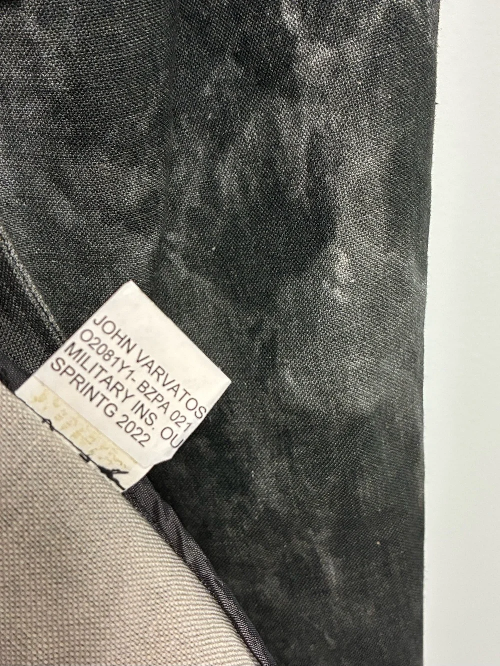 John Varvatos Roosevelt Jacket Size EU 48 USA 38